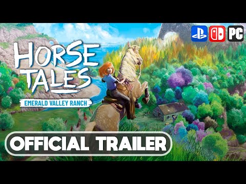 Horse Tales: Emerald Valley Ranch - Announcement Trailer (New Equestrian Open World Adventure)