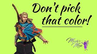 Master Miniature Color!  The Secret Rule of Threes!