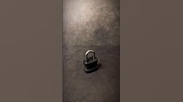 Picking the pick-resistant Commando padlock blackout series #lockpicking #security #military #safety