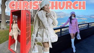 CHRISTCHURCH : First Domestic Flight & exploring the City | Lizzy Abujan