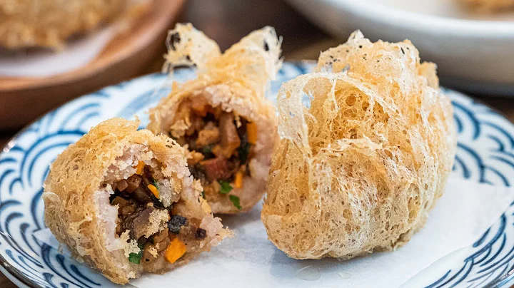 The Most Delicate Dumpling Taro Puff Wu Gok Recipe - DayDayNews