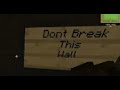 wall break minecraft 2011