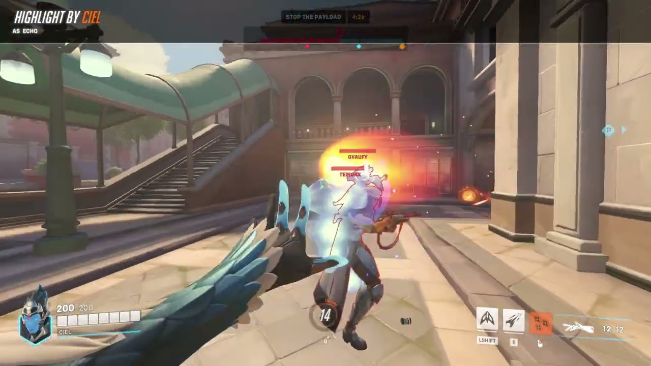 Overwatch 2: Surprise! Playing echo as a Reaper