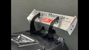 Arrma Felony Rear Wing Active by StupidRC