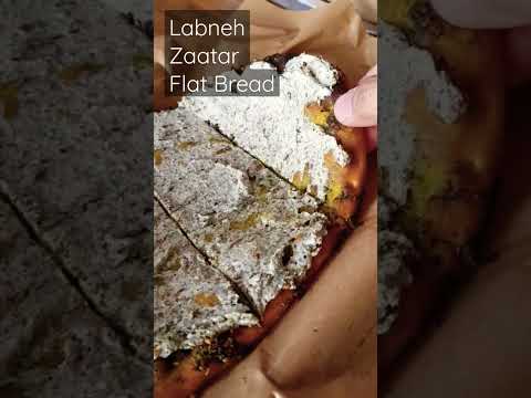 Have you tried this??? Labneh & Zaatar Flat Bread ❤❤❤  #shorts #foodshorts #trending
