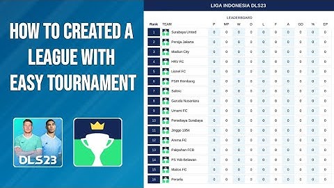 How to created a League with Easy Tournament