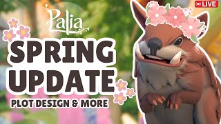 🔴~PALIA~NEW UPDATE//NEW FLOWERS//COURTYARD DESIGN PREP//RESOURCE GRIND (Patch 0.179)