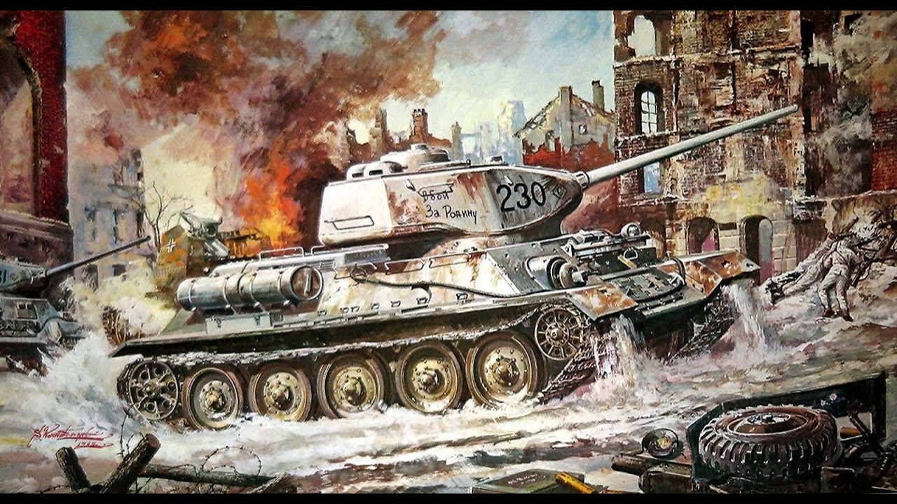 Великих сражений второй мировой. Т 34 85 1941. Танк т 34 ВОВ.