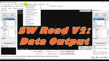 SW Road V2: 10 Data Output