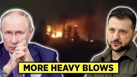 Russian Oil Refineries Are Burning Again