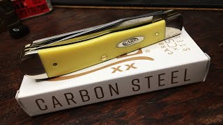 Unboxing new $25 Case xx carbon steel trapper