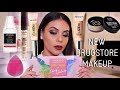 TESTING NEW DRUGSTORE MAKEUP 2019: FULL FACE OF FIRST IMPRESSIONS + WEAR TEST! | JuicyJas