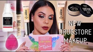 TESTING NEW DRUGSTORE MAKEUP 2019: FULL FACE OF FIRST IMPRESSIONS + WEAR TEST! | JuicyJas