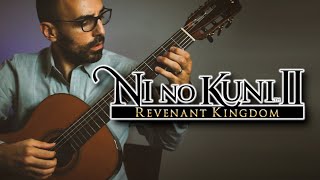 Ni no Kuni II Classical Guitar Cover - Leavetaking | Joe Hisaishi