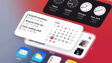 iOS 14: Widgets, & Gallery From WWDC 2020