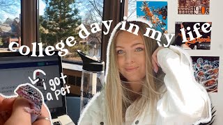 A DAY IN MY LIFE IN COLLEGE 2020 (in-person class, productive &amp; fun)