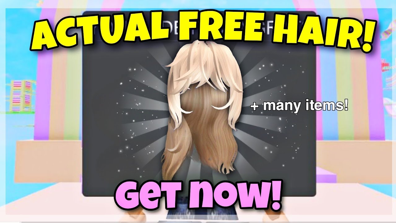 FREE LIMITED] GET NEW FREE HAIR IN ROBLOX 🤩🥰 2023 