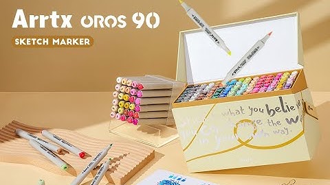 New Box Package! Arrtx OROS 90 Alcohol Markers