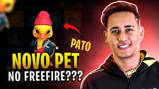 FREE FIRE AO VIVO ? NOVO PET DE VELOCIDADE  - FLUXO LOUD OU LOS GRANDES LEVELUP ? LIVE ON