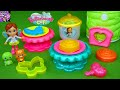Butterbean&#39;s Cafe Fairy Dough Play  Doh Desert Springlings Playfoam Pals Girls Surprise Toys Video!