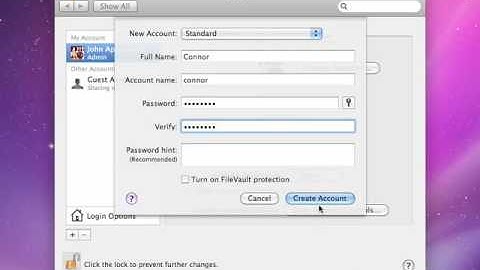 Mac Basics: C02 Setting up User Accounts CC