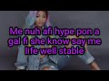 Shenseea Wasabi Lyrics mp3