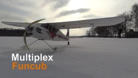 Multiplex Funcub: Hobbyking snow ski