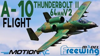 Freewing Twin 64mm A-10 Thunderbolt II V2 Full Flight | Motion RC by Motion RC 20,150 views 1 month ago 9 minutes, 34 seconds
