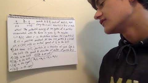 AP Physics C Mechanics MC Problem 9