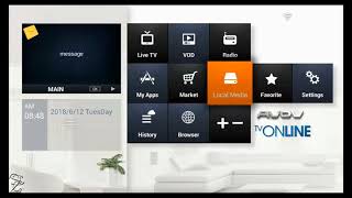 AVOV TVonline step by step configuration screenshot 1