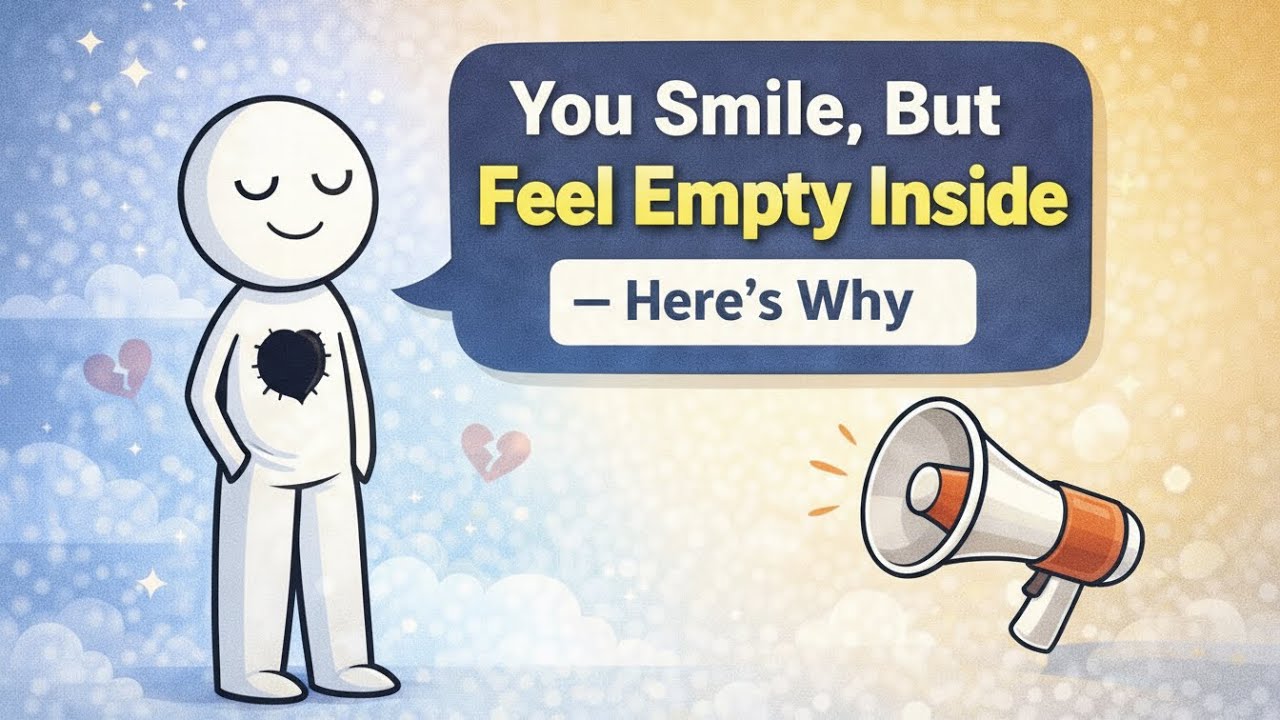 You Smile, But Feel Empty Inside – Here’s Why - YouTube