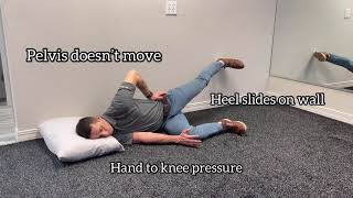 Hip Abduction Wall Slides