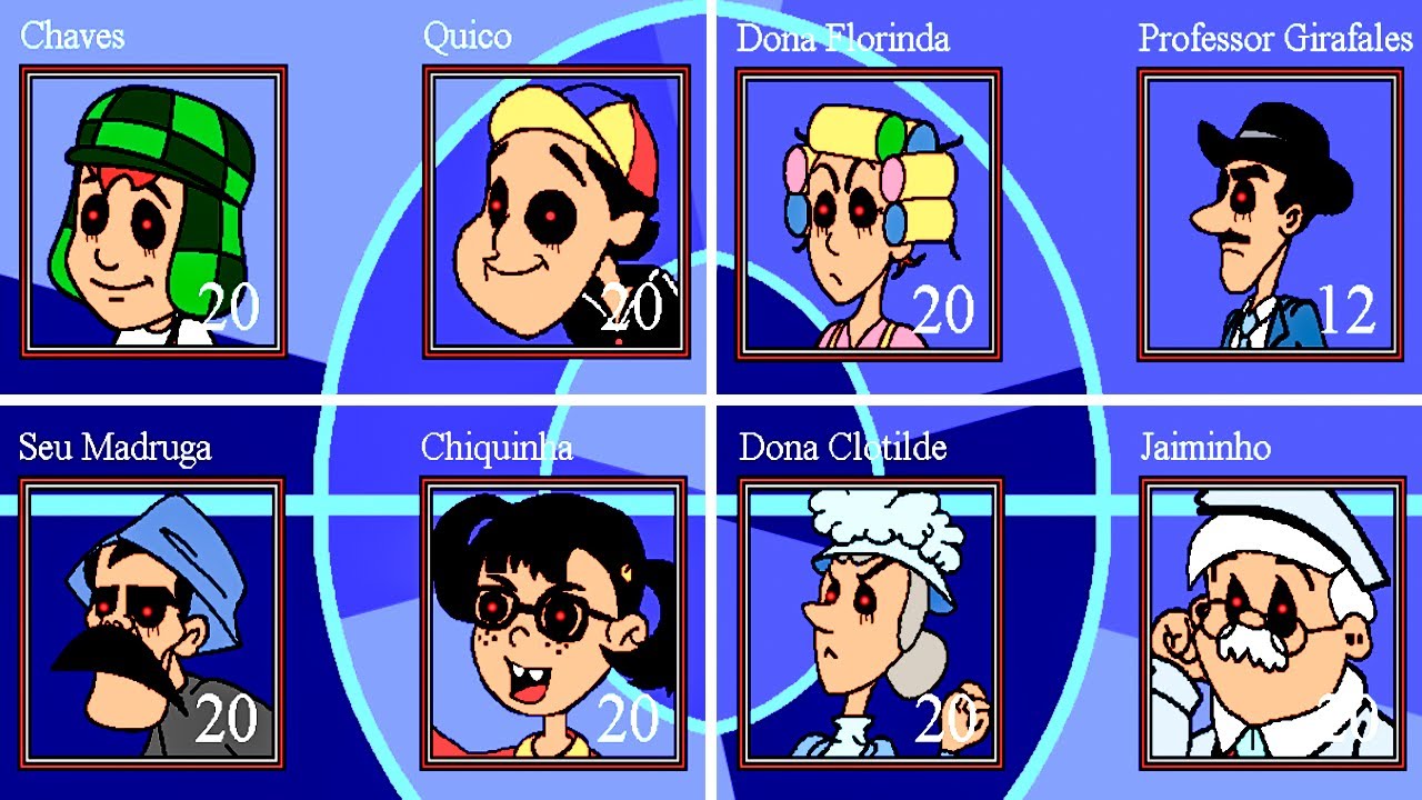 Noite Personalizada 7/20 e Prof. Girafales no Nivel 12 | Chaves Nightmares (Android)