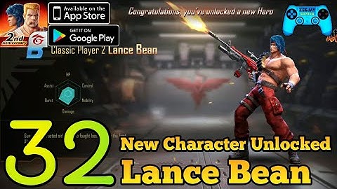 Garena Contra Returns | Lance Bean | New Character Unlocked