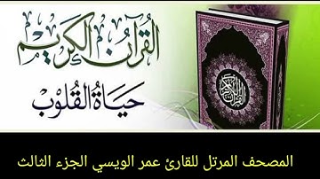 المصحف المرتل للقارئ عمر الويسي الجزء الثالث