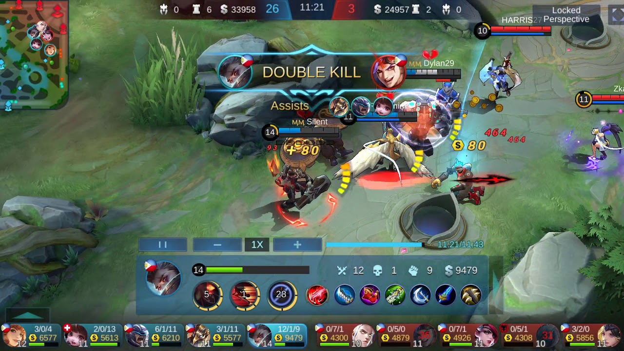 Build Para Granger Mobile Legends