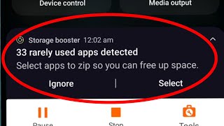 Fix Rarely used apps detected Select apps to zip so you can free up space Problem Solve In Android screenshot 4