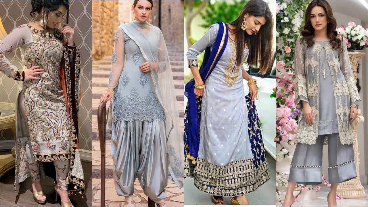 Grey Dress Colour #Contrast For 