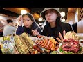 EATING ALL GARLIC FLAVORED FOOD IN KOREA FOR 24 HOURS!!!