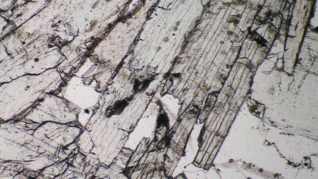 kyanite in thin section