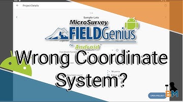 FieldGenius for Android: Reprocessing in a New Coordinate System | Bench Mark