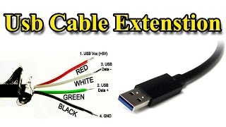 Usb Cable | Extension Different Wire Color - YouTube
