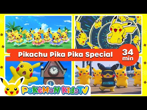 Pikachu Pika Pika Special | Pokémon Song | Original Kids Song | Pokémon Kids TV