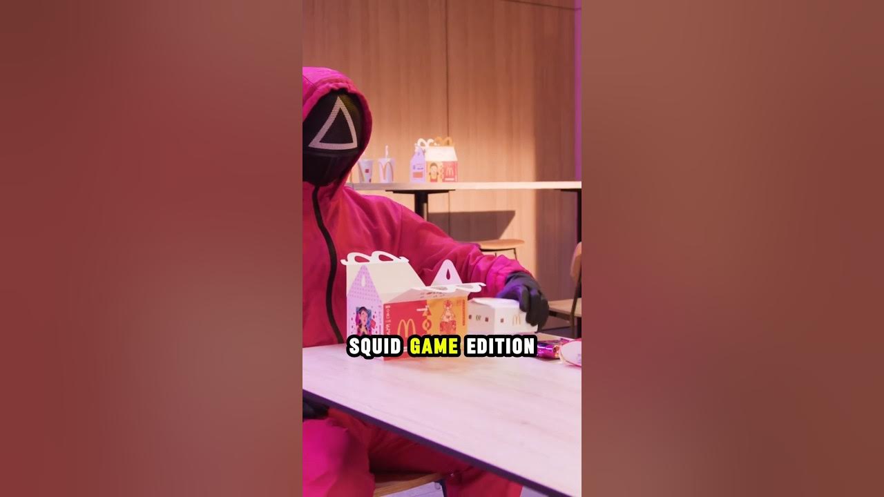 McDonald's Just Went Full Squid Game in Korea! McDonald's Just Went Full Squid Game in Korea!