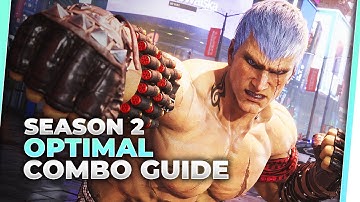 Bryan Fury Optimal Combo Guide - Season 2 | TEKKEN 8