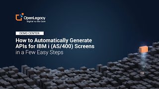 How to Automatically Generate APIs for IBM i (AS/400) Screens - In a Few  Easy Steps screenshot 3