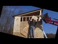 OFF-GRID SOLAR CABIN BUILD FROM SCRATCH (PART 5 of ??) NO EXPERIENCE, NO PLANS JUST GOING FULL SEND