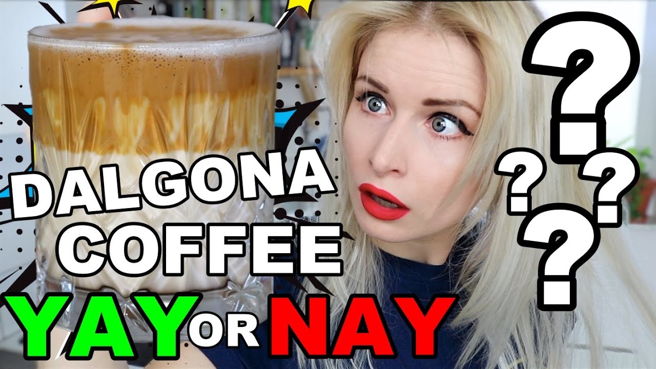 DALGONA COFFEE (frothy instant coffee) is it good or not? My honest review. YouTube