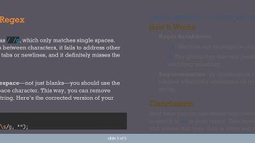 How to Fix Regex Issues in JavaScript for Removing Blank Characters