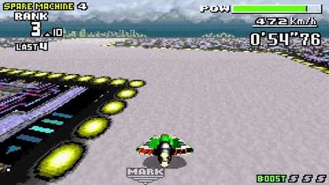 F-Zero Maximum Velocity GBA Japanese Master Class 1st Place Knight 1